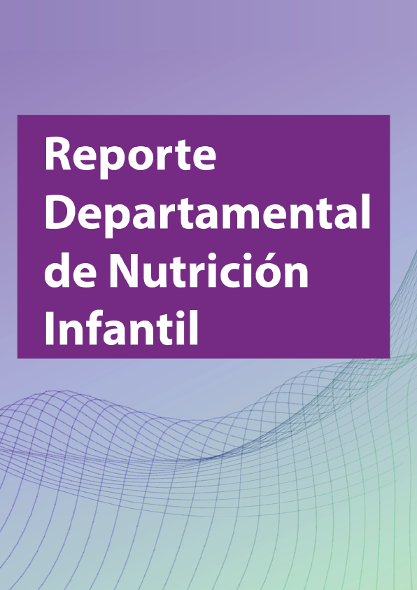 Informes reportedepartamentaldenutricioninfantil 2